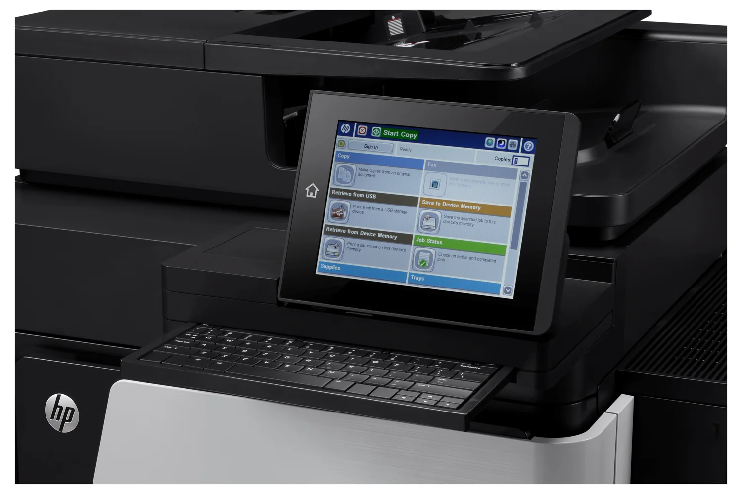 Impressora Multifunções Laser HP LaserJet Enterprise Flow M830z A3 Duplex - Imagem 7