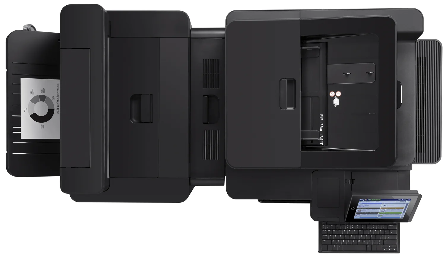 Impressora Multifunções Laser HP LaserJet Enterprise Flow M830z A3 Duplex - Imagem 6