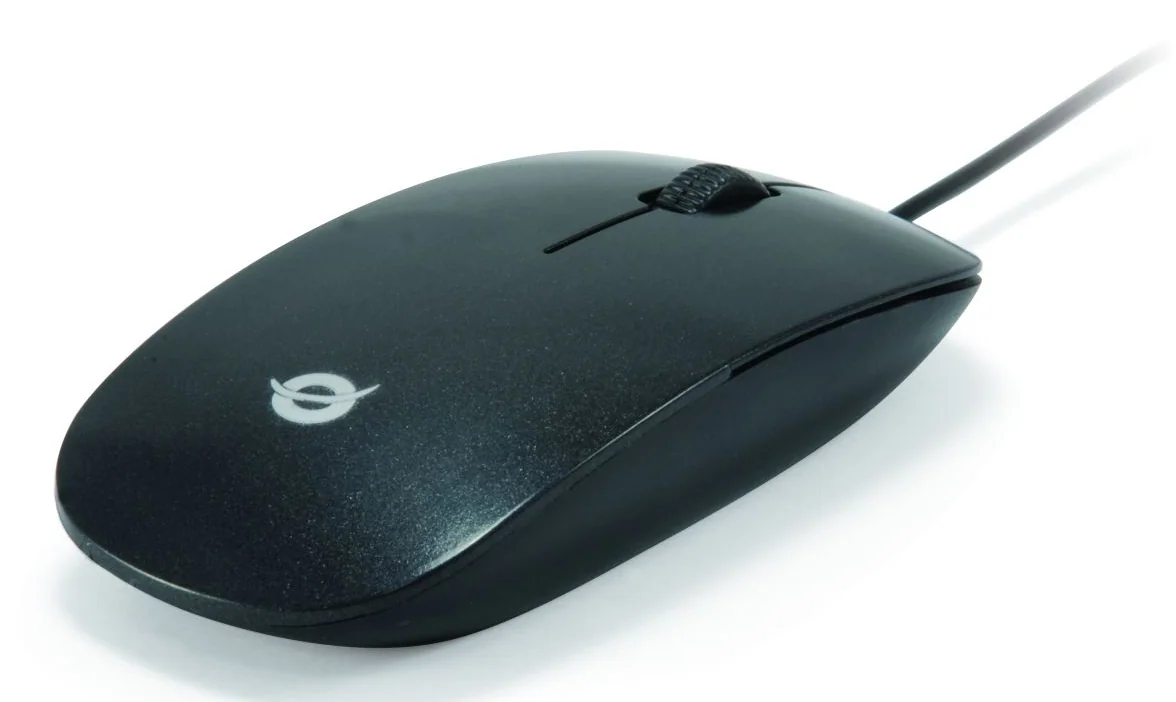 Rato Ótico Conceptronic CLLM3BDESK USB 800 DPI Ambidestro Preto - Imagem 1