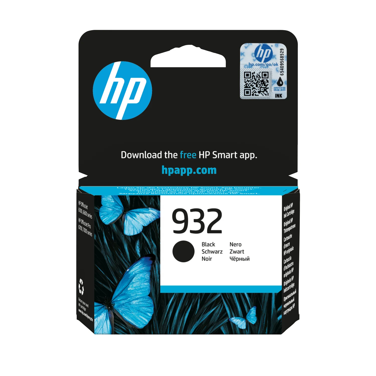 Tinteiro HP 932 Preto Original CN057AE 8,5 ml 400 páginas para OfficeJet