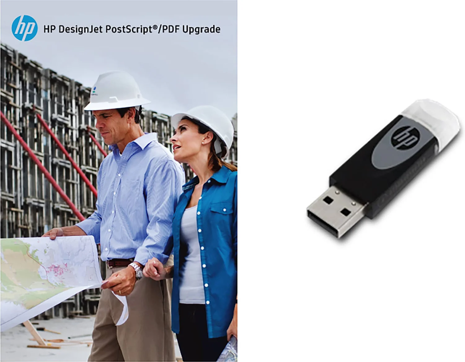 Acessório de Impressora HP CN500B Kit de Atualização PostScript para DesignJet - Imagem 1