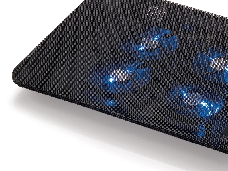 Base de Refrigeração para Portátil Conceptronic CNBCOOLPADL4F 15.6" 4 Ventoinhas USB Alumínio - Imagem 2