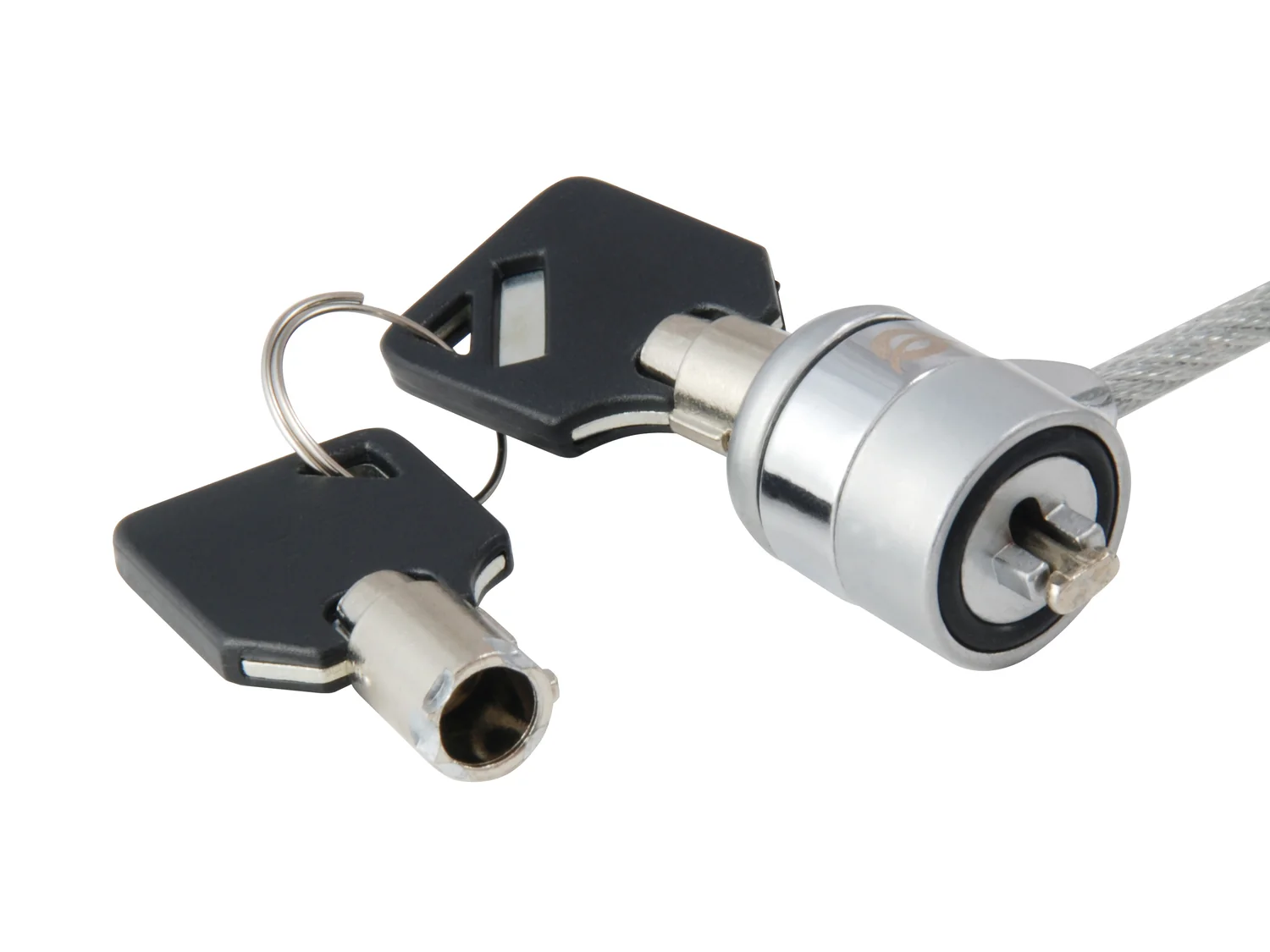 Cadeado Antifurto para Portátil Conceptronic CNBSLOCK15 com Chave Slot Kensington e Cabo de Aço 1,5 m Prateado - Imagem 4