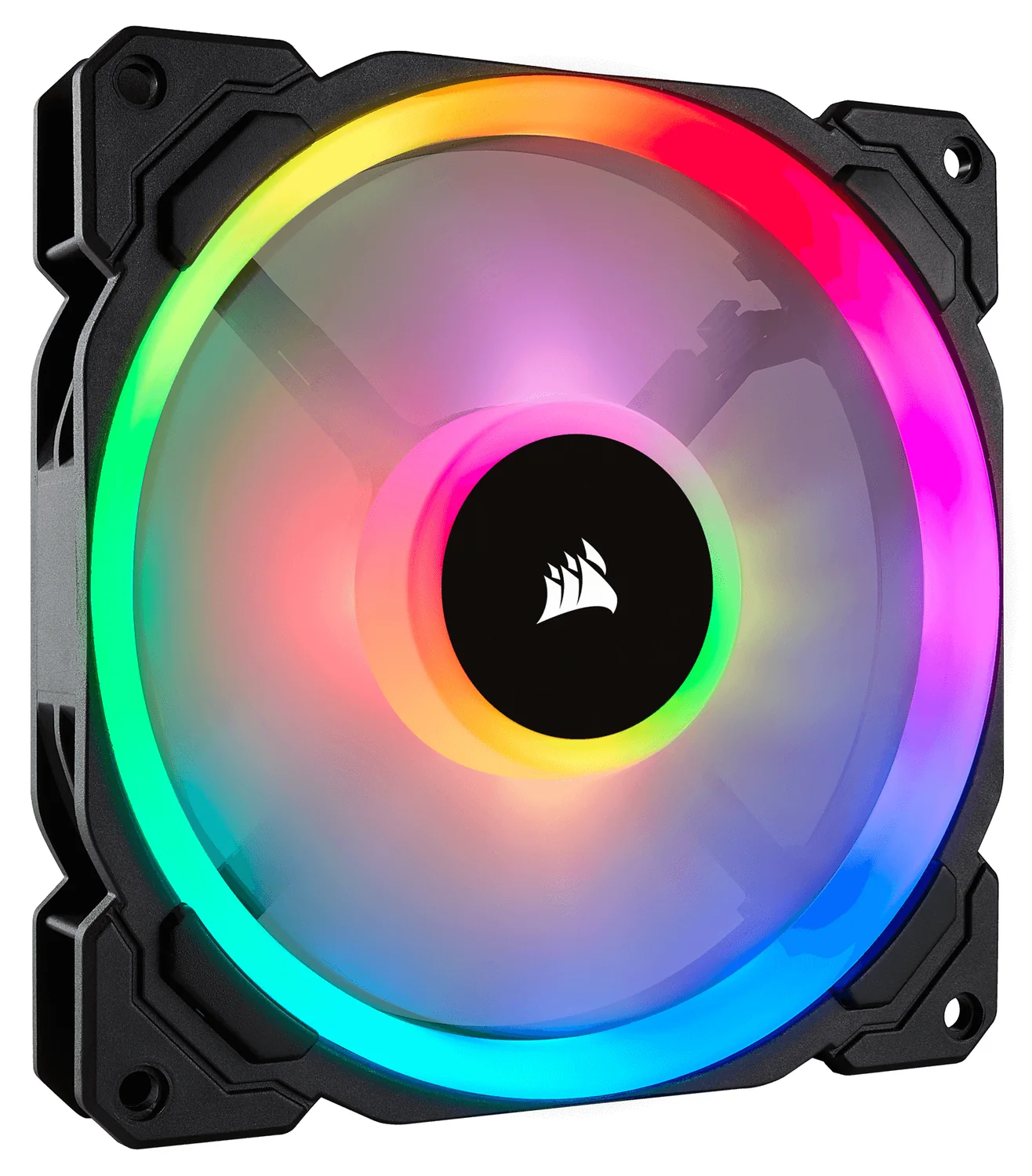 Ventoinha Corsair LL140 RGB 140mm Dual Light Loop PWM LED Single Pack - Imagem 1
