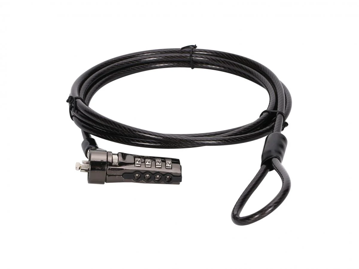 Cadeado de Segurança para Portátil Conceptronic CUSTODIO01BS Standard com Combinação 1,8 m - Imagem 1