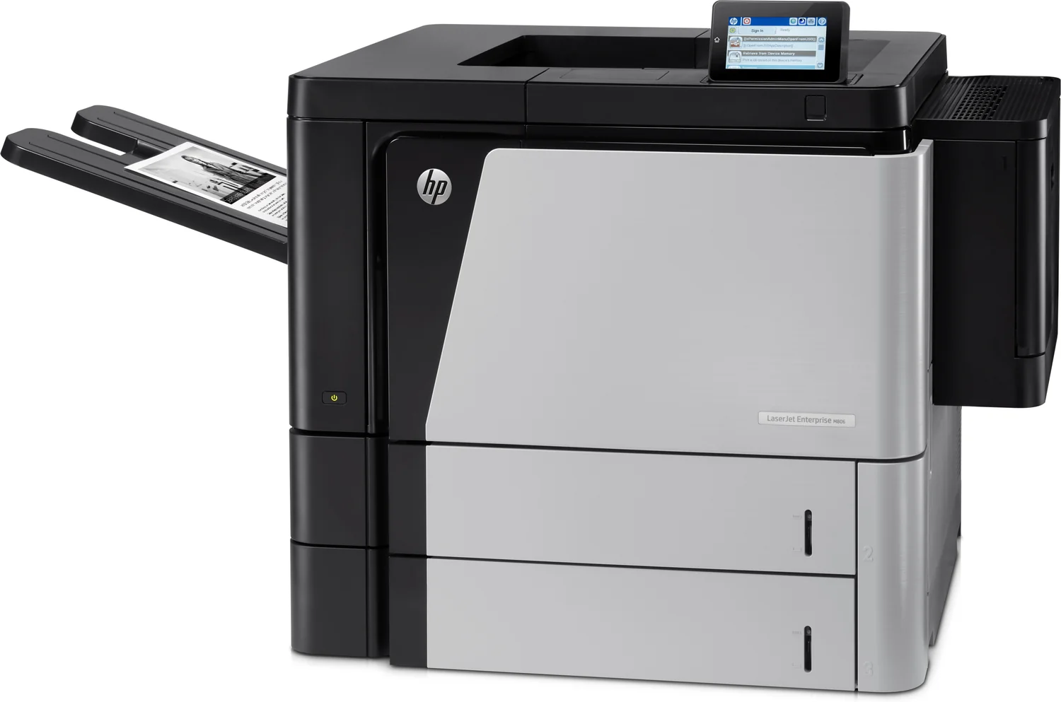Impressora Laser Mono A3 HP LaserJet Enterprise M806dn Duplex 56 ppm - Imagem 4