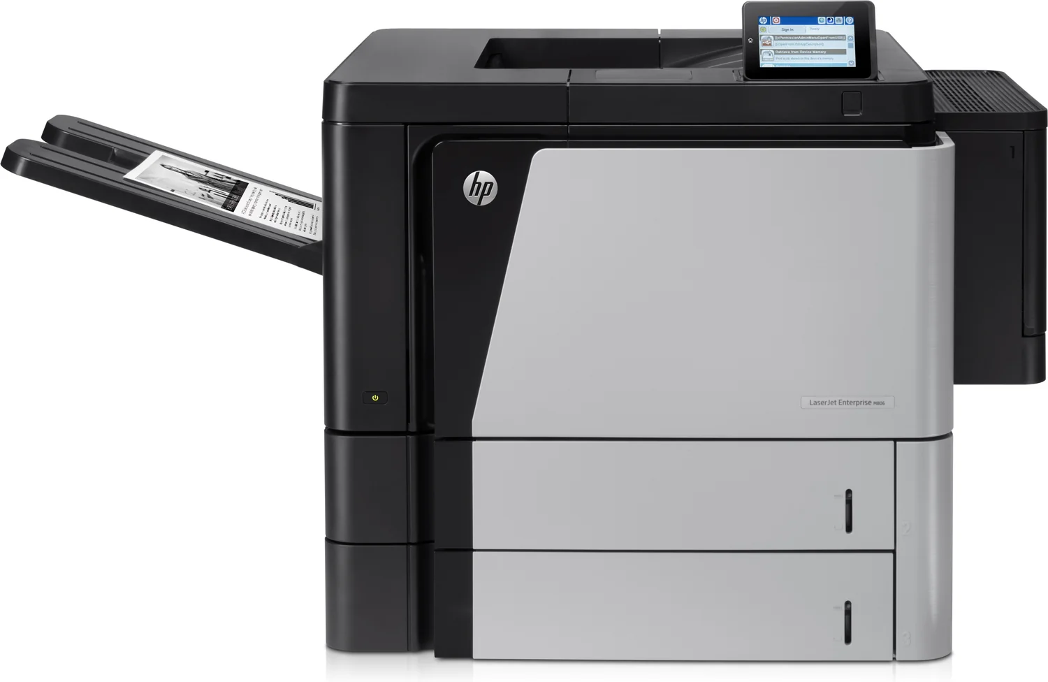 Impressora Laser Mono A3 HP LaserJet Enterprise M806dn Duplex 56 ppm - Imagem 2