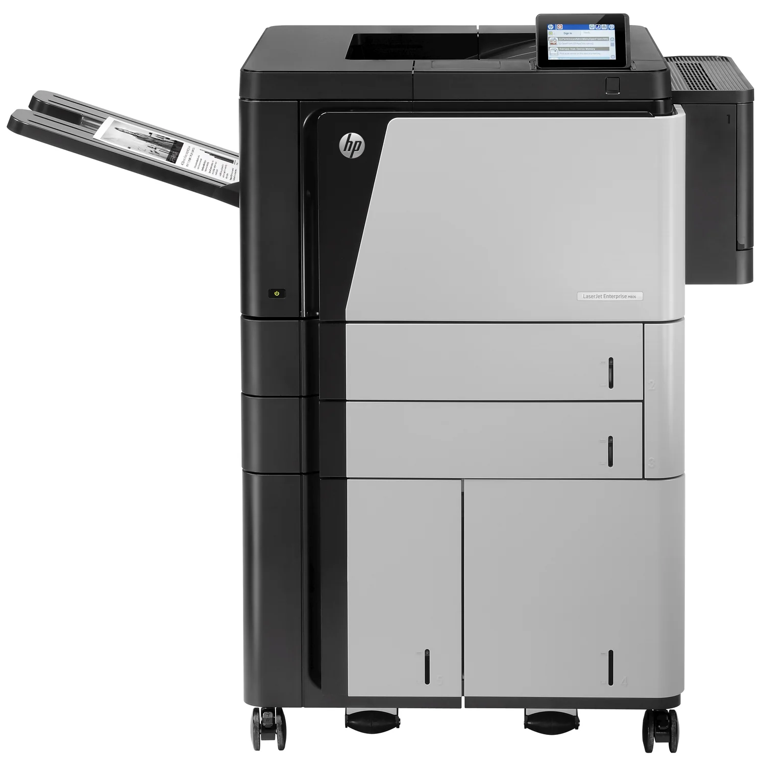 Impressora Laser HP LaserJet Enterprise M806x+ A3 Mono 56ppm Duplex 4600 Folhas - Imagem 2