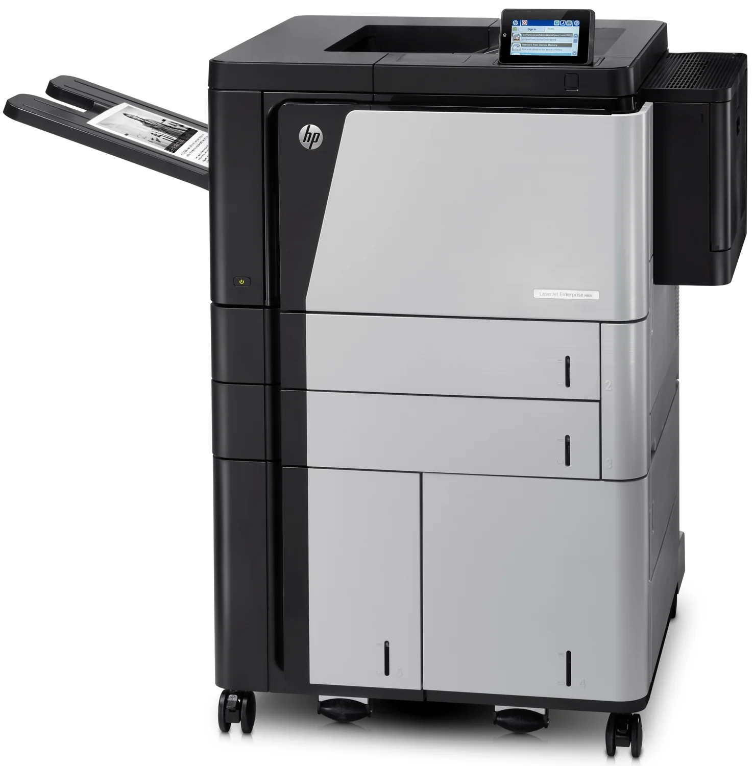 Impressora Laser HP LaserJet Enterprise M806x+ A3 Mono 56ppm Duplex 4600 Folhas - Imagem 4