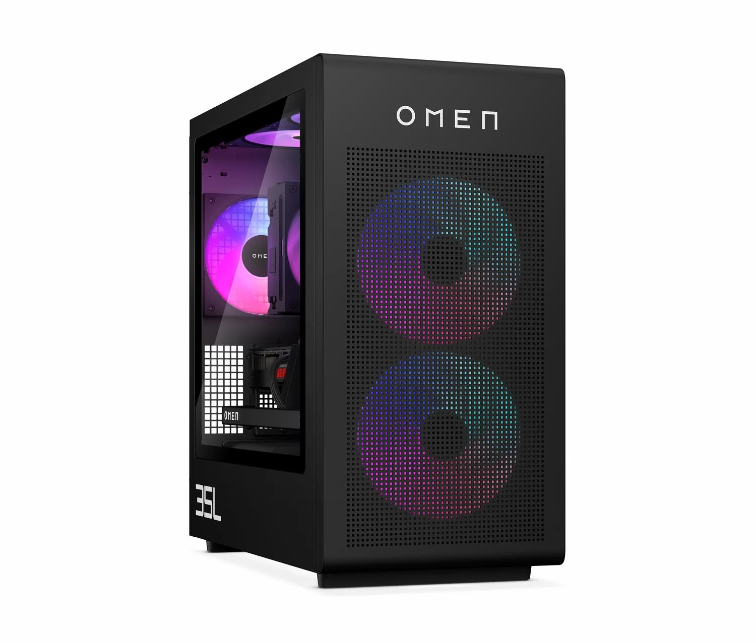 Computador HP OMEN 35L GT16-1006np AMD Ryzen 7 9800X3D 32GB 1TB SSD RTX 5080 16GB Preto - Imagem 2