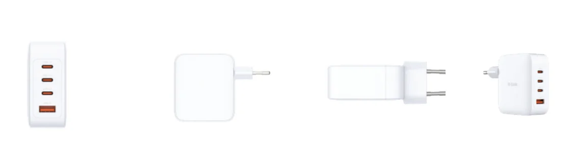 Carregador GaN D-Link DCF-141/E 140W com 3 USB-C e 1 USB-A Power Delivery - Imagem 2