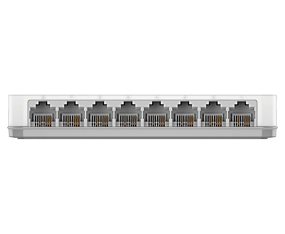 Switch de rede D-Link DES-1008C/E 8 portas Fast Ethernet não-gerido - Imagem 3