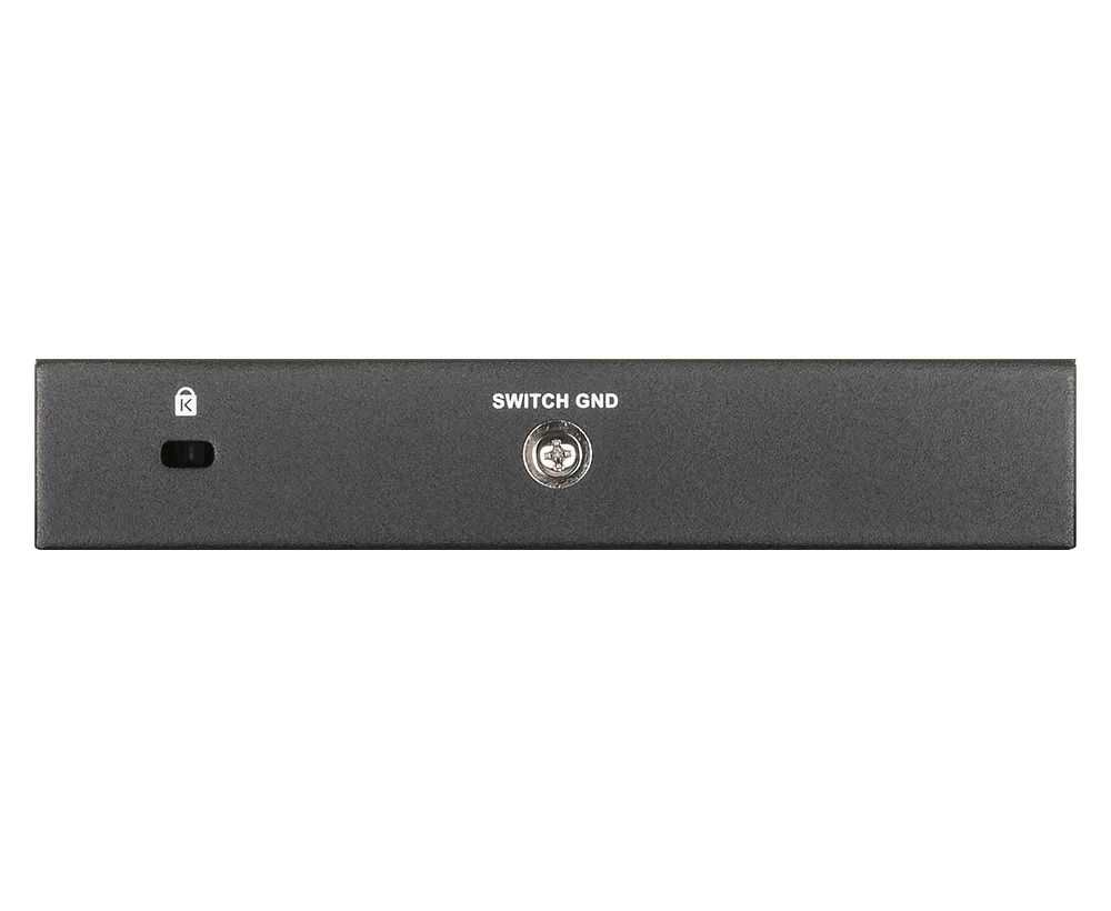 Switch de rede D-Link DGS-1100-05PDV2 5 portas Gigabit PoE 18W Smart Managed silencioso - Imagem 2