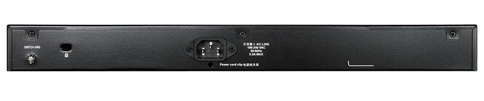 Switch de rede D-Link DGS-1510-28XMP/E 28 portas Gigabit PoE Smart Pro 10G SFP+ - Imagem 3