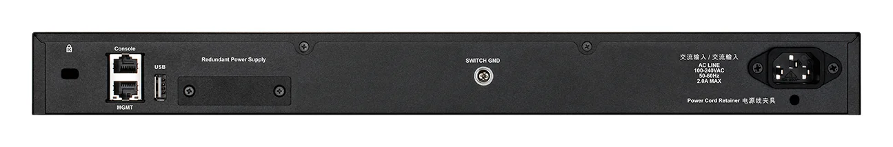 Switch de rede D-Link DGS-3130-54TS/E 48 portas Gigabit L3 Stackable 10G SFP+ - Imagem 3
