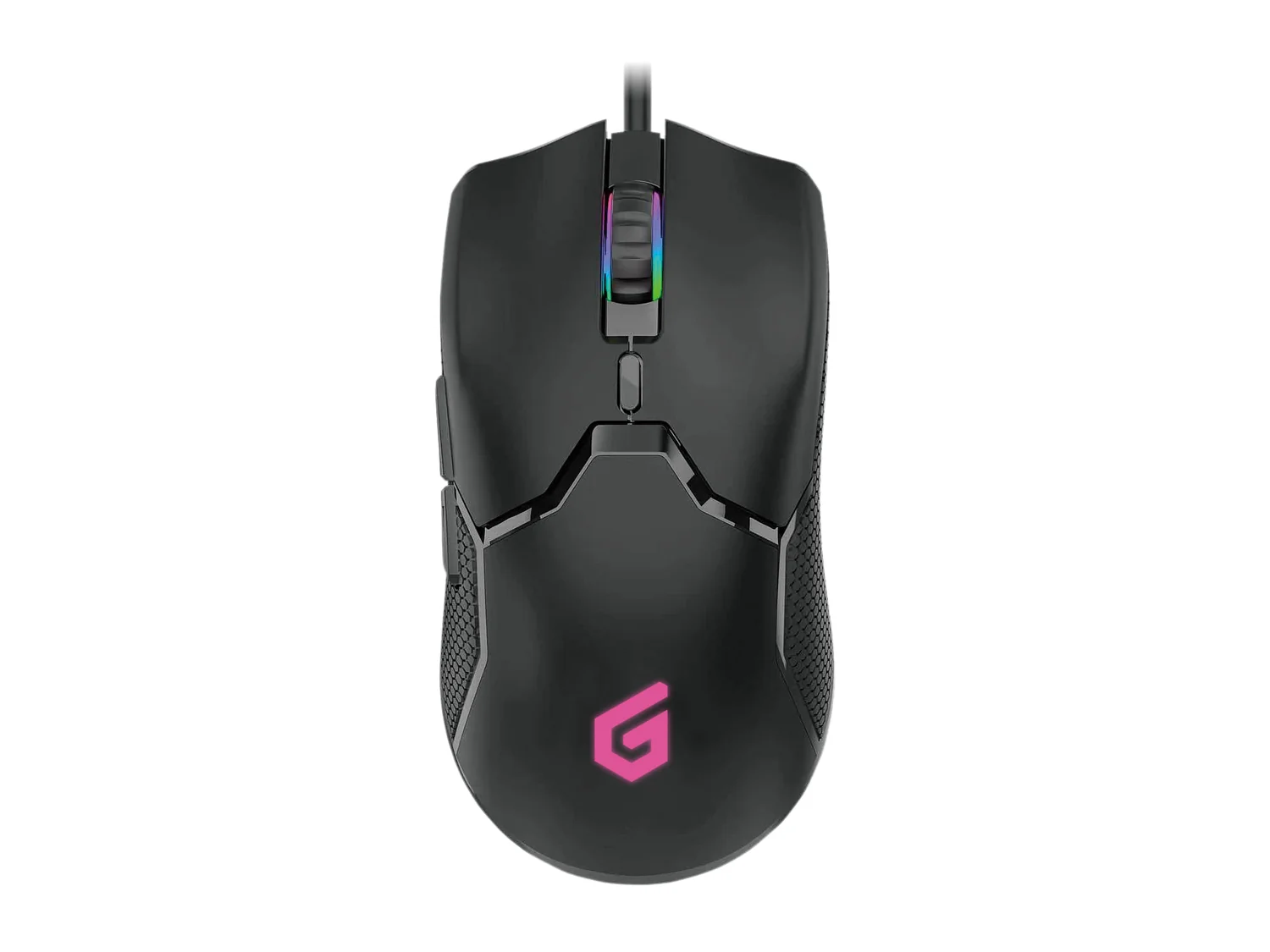 Rato gaming USB com fio 7200 DPI 6 botões iluminação RGB Conceptronic DJEBBEL05B - Imagem 1