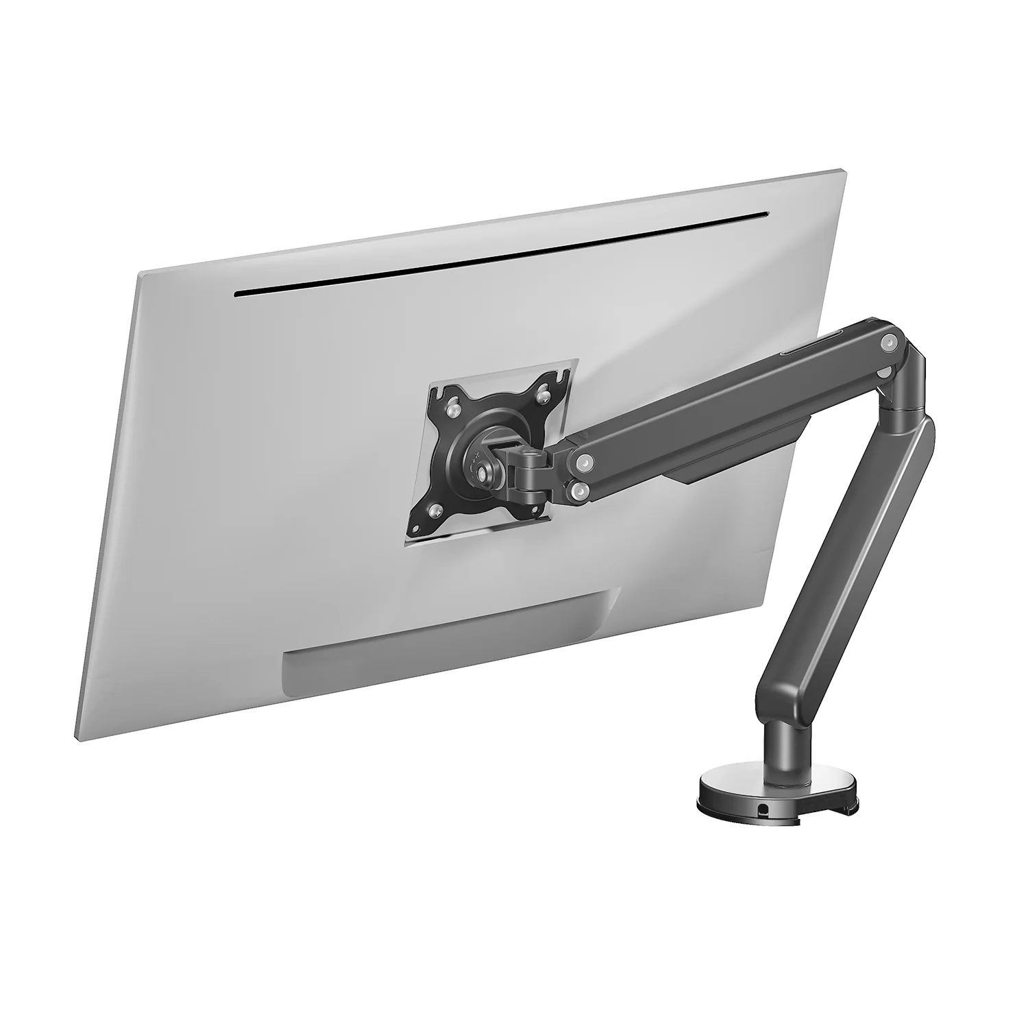 Suporte de Secretária Full-Motion para Monitor Napofix DM2130G 13-32" Cinzento - Imagem 5