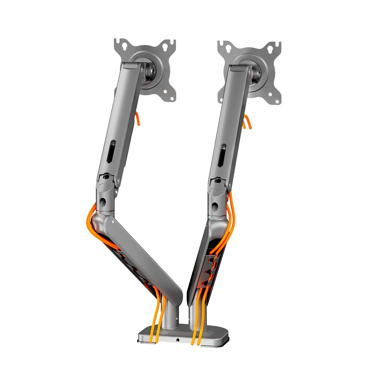 Suporte de Secretária Napofix DM2230G Full-Motion Duplo 13-32" Cinza - Imagem 6