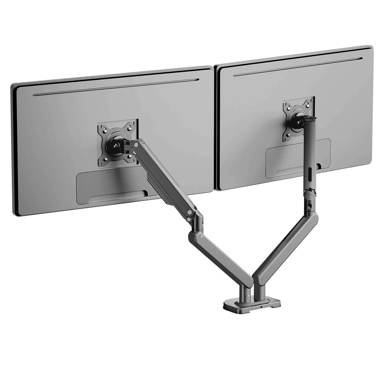 Suporte de Secretária Napofix DM2230G Full-Motion Duplo 13-32" Cinza - Imagem 7