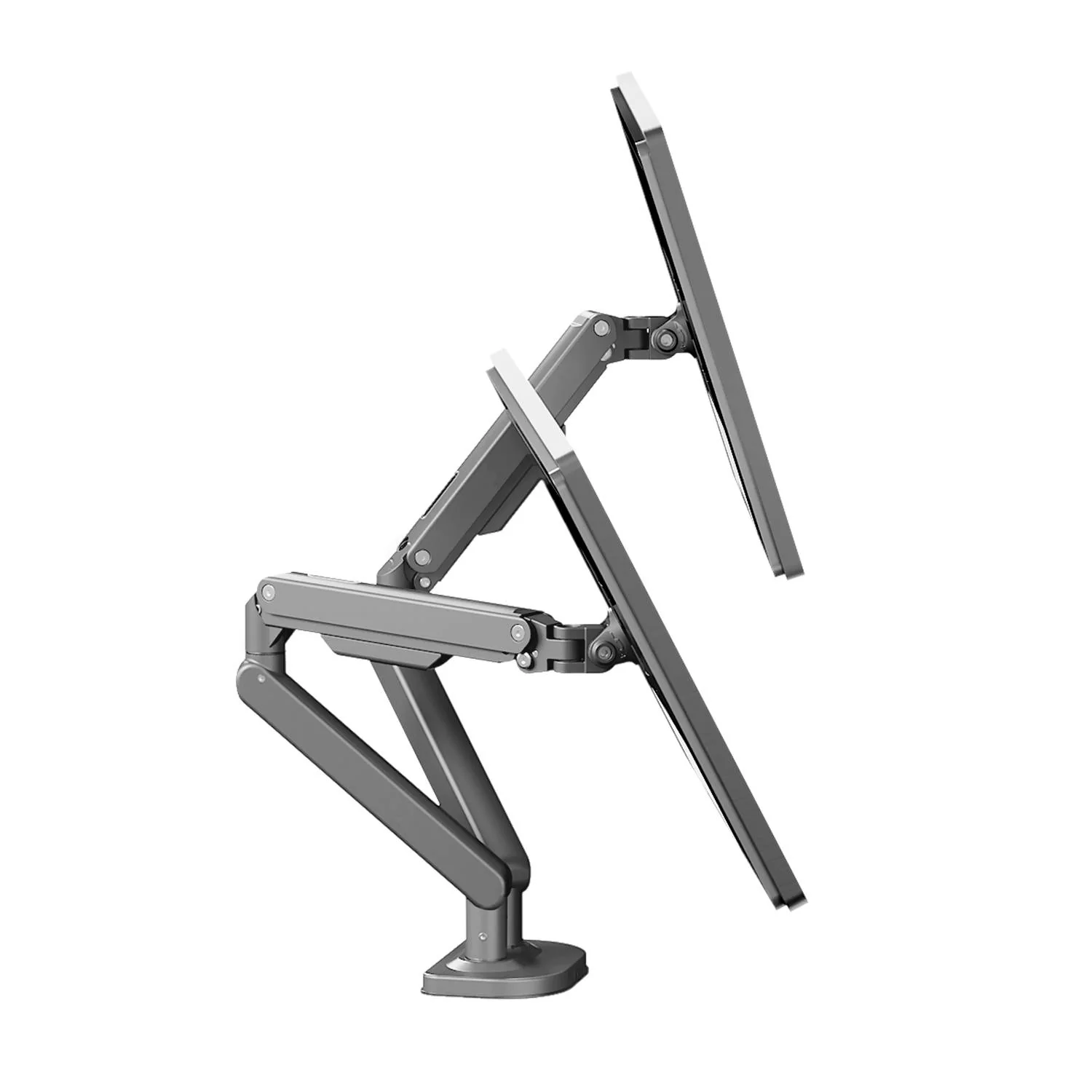 Suporte de Secretária Napofix DM2230G Full-Motion Duplo 13-32" Cinza - Imagem 3