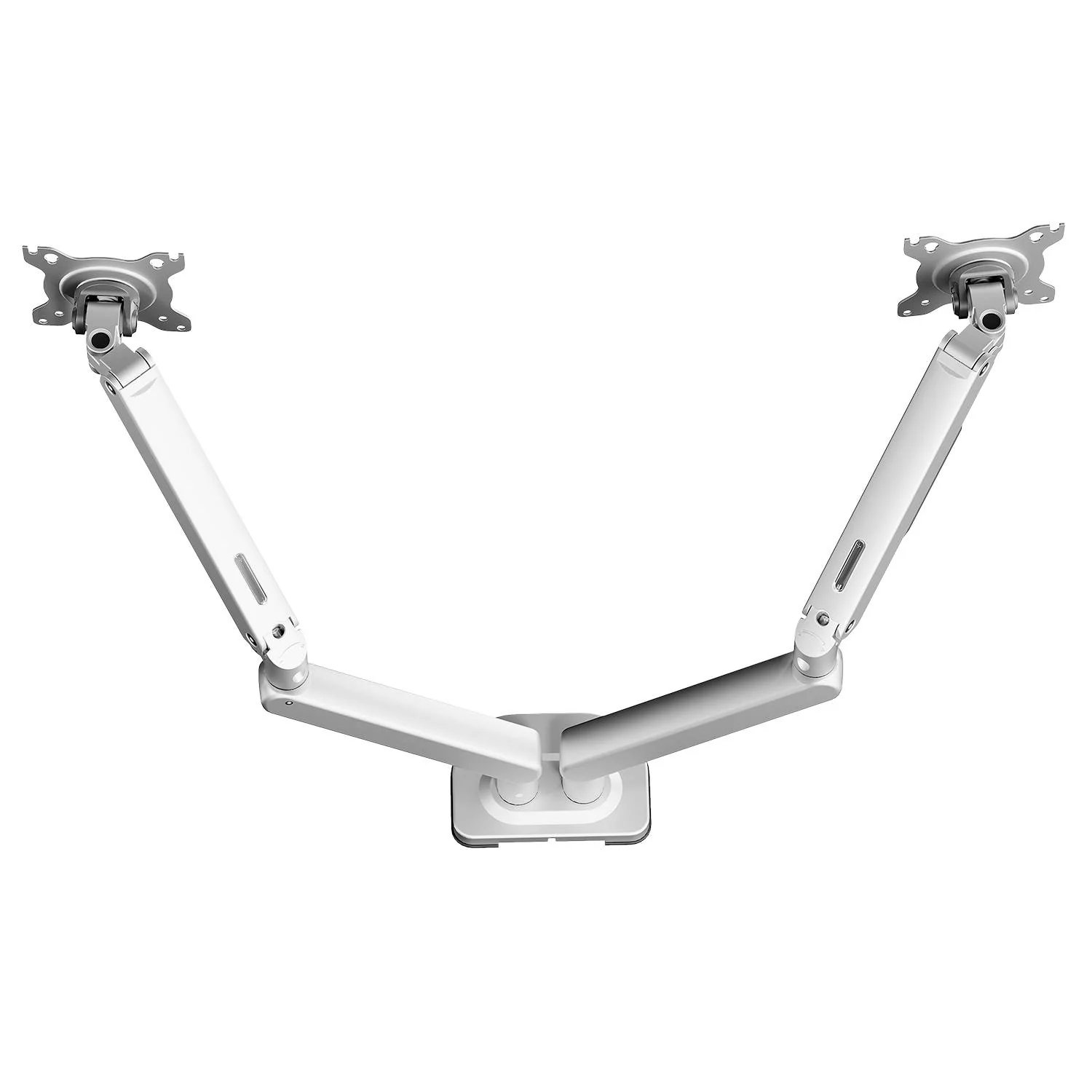 Suporte de Secretária Full-Motion para Dois Monitores Napofix DM2230S 13-32" Prateado - Imagem 6