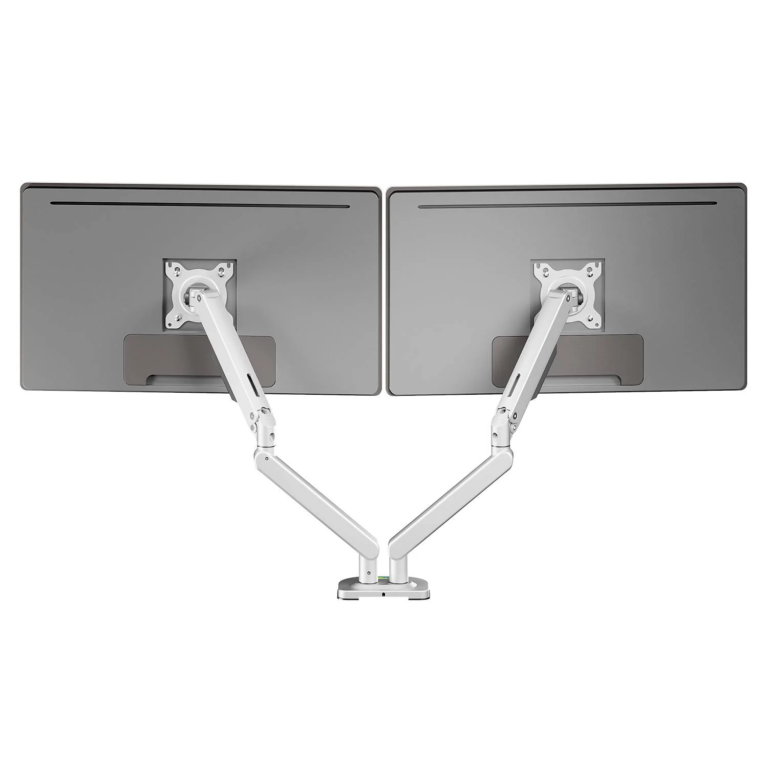 Suporte de Secretária Full-Motion para Dois Monitores Napofix DM2230S 13-32" Prateado - Imagem 9