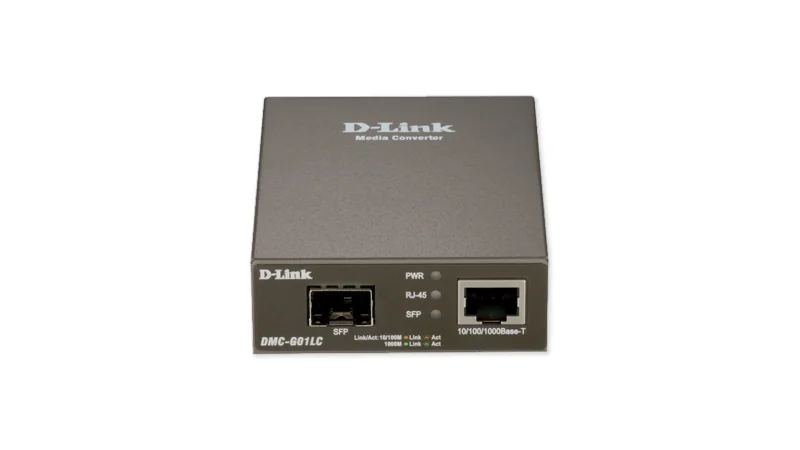 Conversor de média D-Link DMC-G01LC Gigabit Ethernet para SFP - Imagem 3