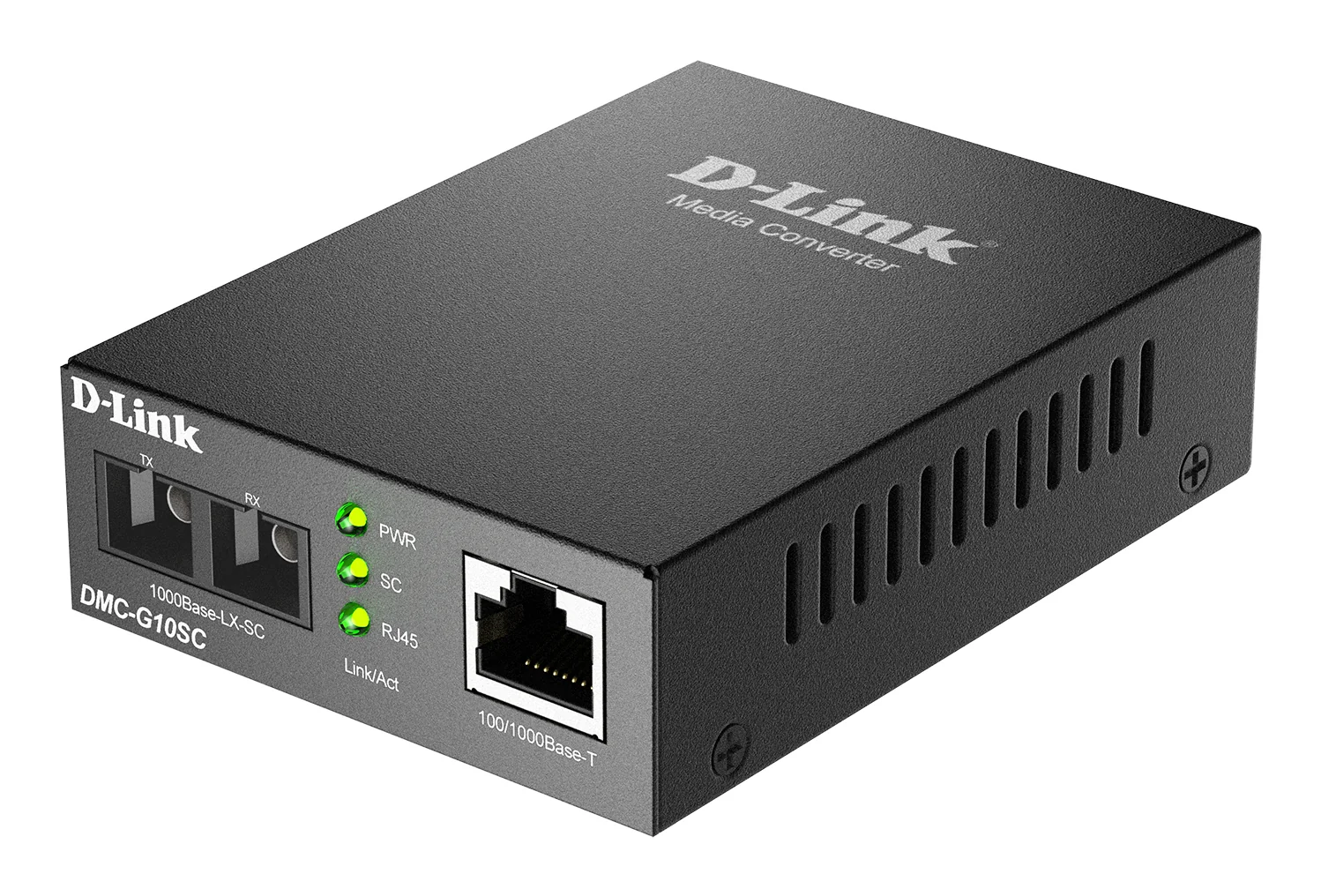 Conversor de média fibra ótica D-Link DMC-G10SC Gigabit 1000BaseLX SC monomodo 10 km - Imagem 2