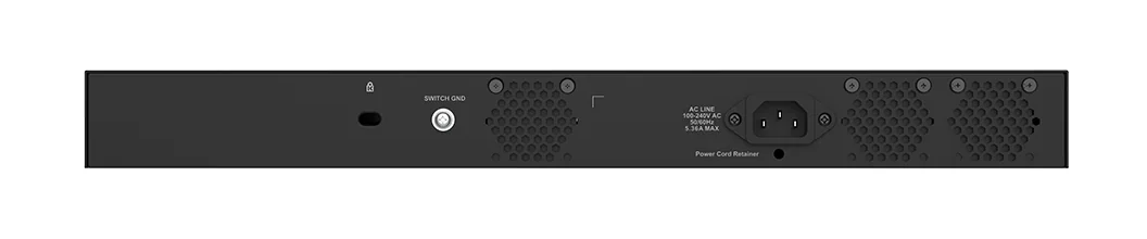 Switch de rede gerido D-Link DMS-1250-18P/E 18 portas 2.5G Multi-Gigabit PoE++ com 2x SFP+ 10G - Imagem 4