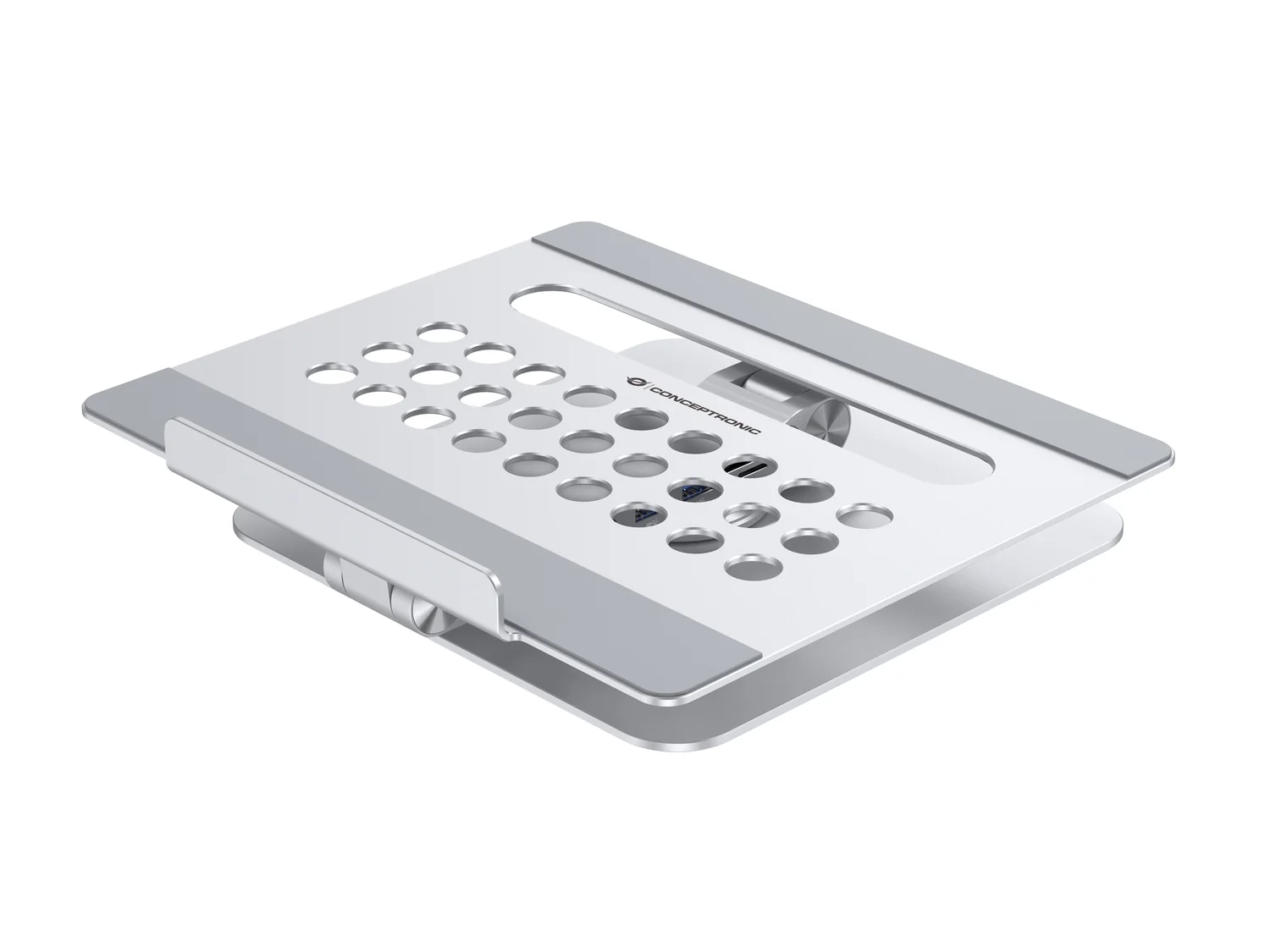 Suporte para Portátil Conceptronic DONN27G com Docking Station 7-em-1 USB-C - Imagem 4