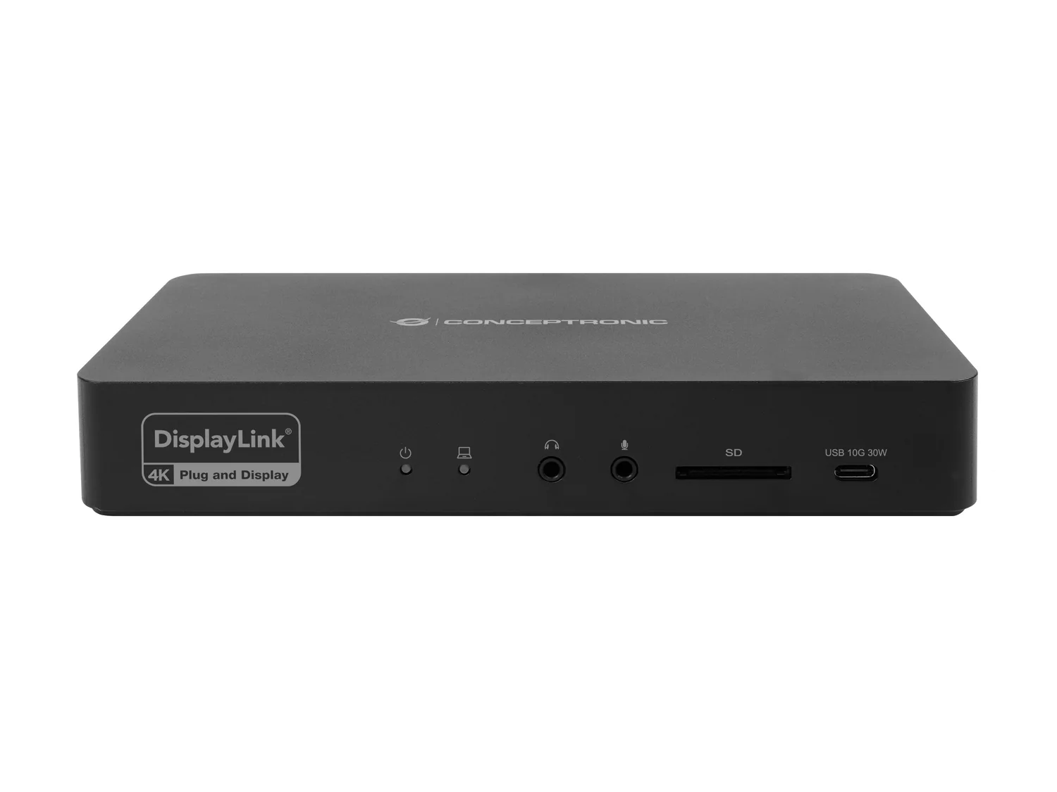 Docking Station USB4 Conceptronic DONN31B 6-em-1 8K HDMI 2.5GbE Leitor SD 100W - Imagem 2
