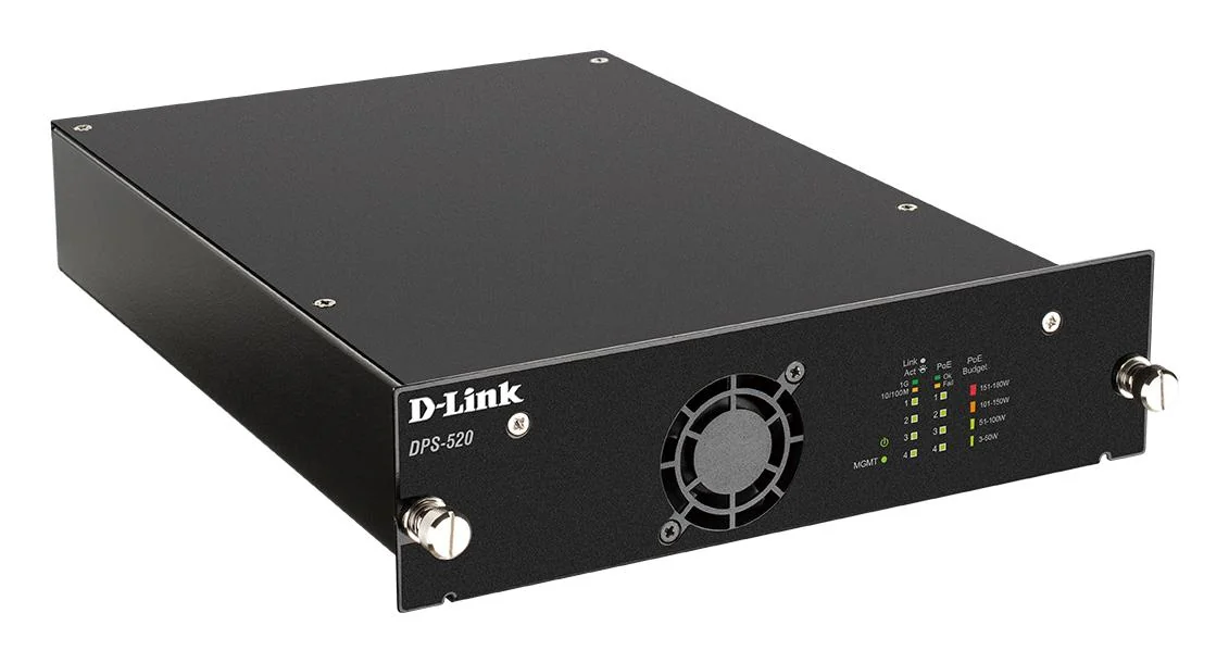 Fonte de alimentação redundante D-Link DPS-520 PoE para switches DGS-1520 - Imagem 1