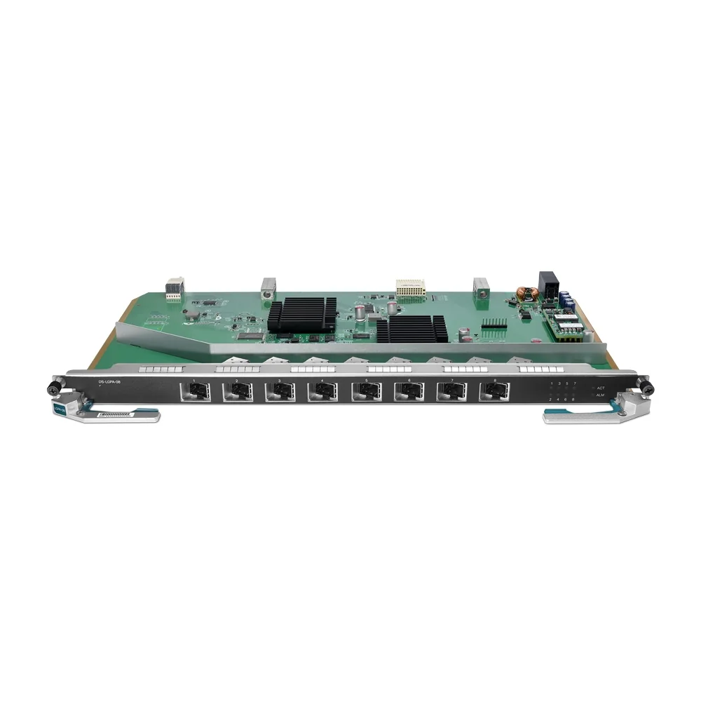 Placa de serviço OLT GPON TP-Link DeltaStream DS-LGPA-08 com 8 portas - Imagem 1