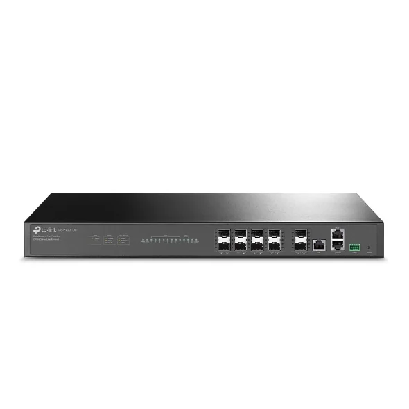 OLT GPON TP-Link DeltaStream DS-P7001-08 8 Portas GPON com 2 Slots SFP/SFP+