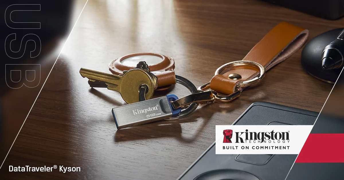 Pen Drive Kingston DataTraveler Kyson 512GB USB 3.2 Gen 1 220MB/s Metal Aço Inoxidável - Imagem 4