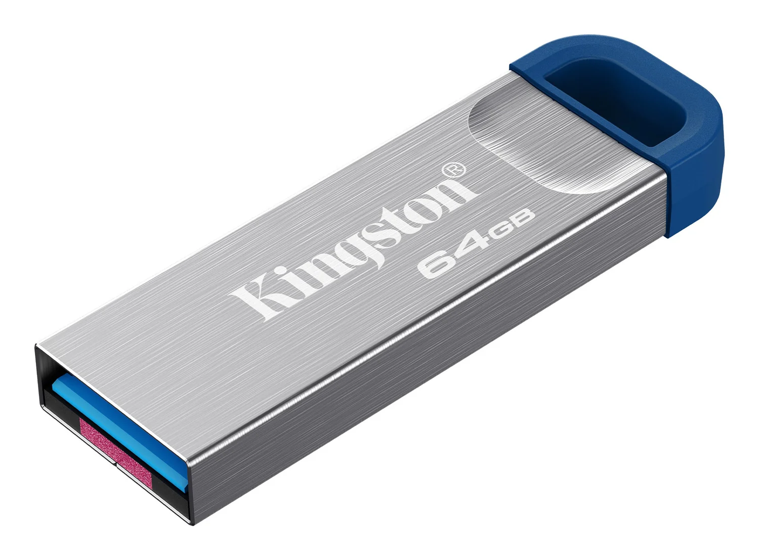 Pen Drive Kingston DataTraveler Kyson 64GB USB 3.2 Gen 1 220MB/s Metal - Imagem 3