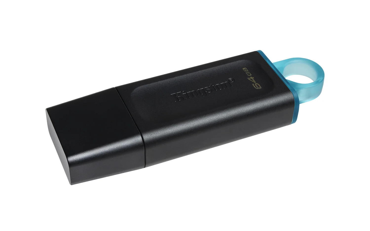 Pen USB Kingston DataTraveler Exodia 64GB USB-A 3.2 Gen 1 Preto/Turquesa - Imagem 4