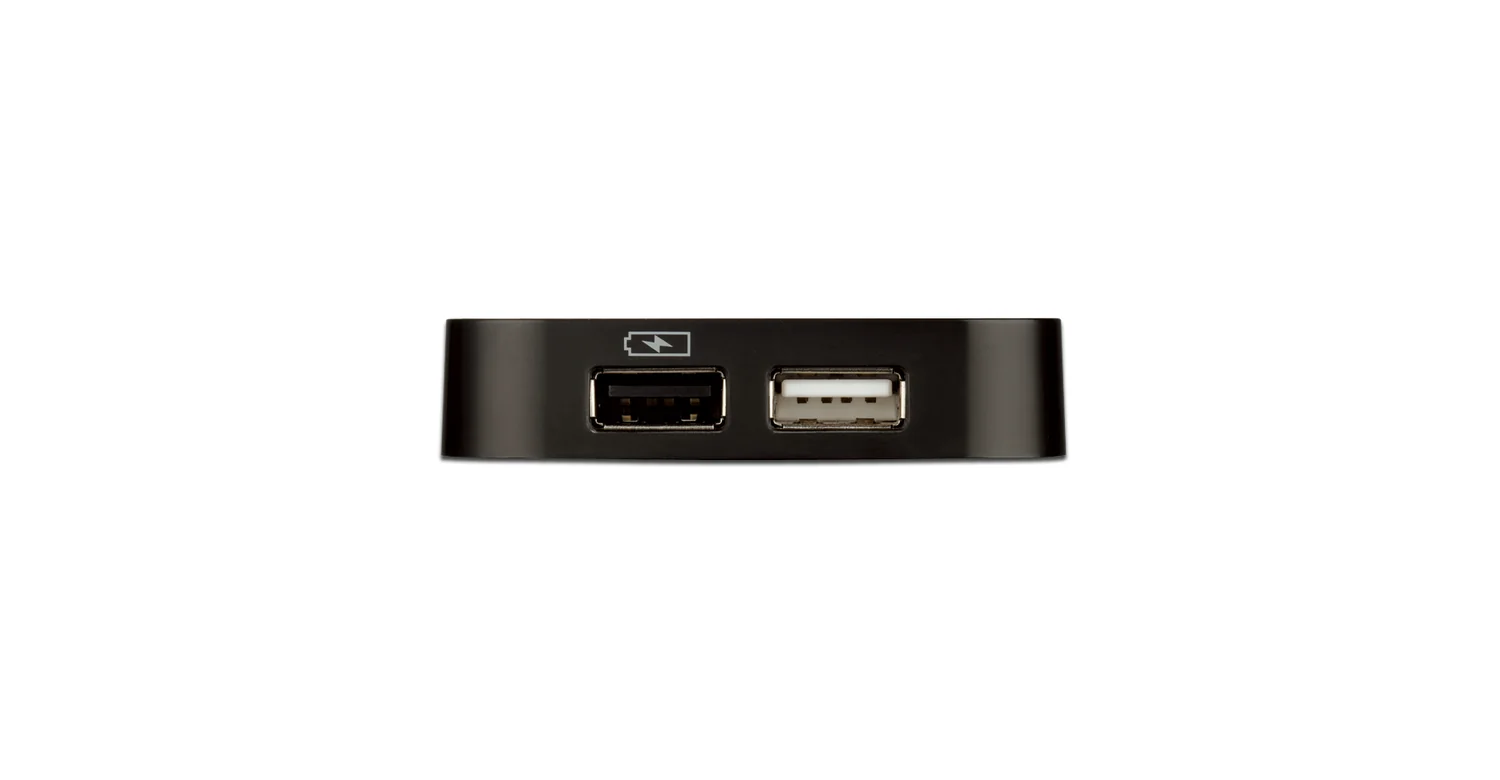 Hub USB 2.0 D-Link DUB-H4 4 Portas 480 Mbit/s Plug and Play - Imagem 2