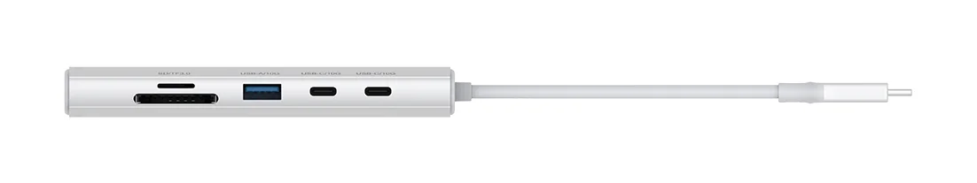 Hub USB-C D-Link DUP-A01 10-em-1 com HDMI 4K, Ethernet Gigabit, leitor SD e PD 100 W - Imagem 5