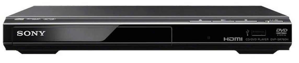 Leitor de DVD Sony DVP-SR760HB com Upscaling HDMI e Gravação USB