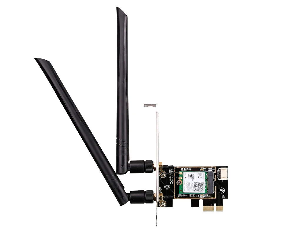 Placa de rede D-Link DWA-X582 AX3000 Wi-Fi 6 PCIe com Bluetooth 5.0 - Imagem 1