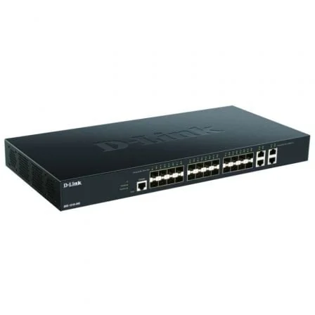 Switch de rede D-Link DXS-1210-28S gerido L2/L3 24 portas 10G SFP+ com 4x 10GBase-T - Imagem 2
