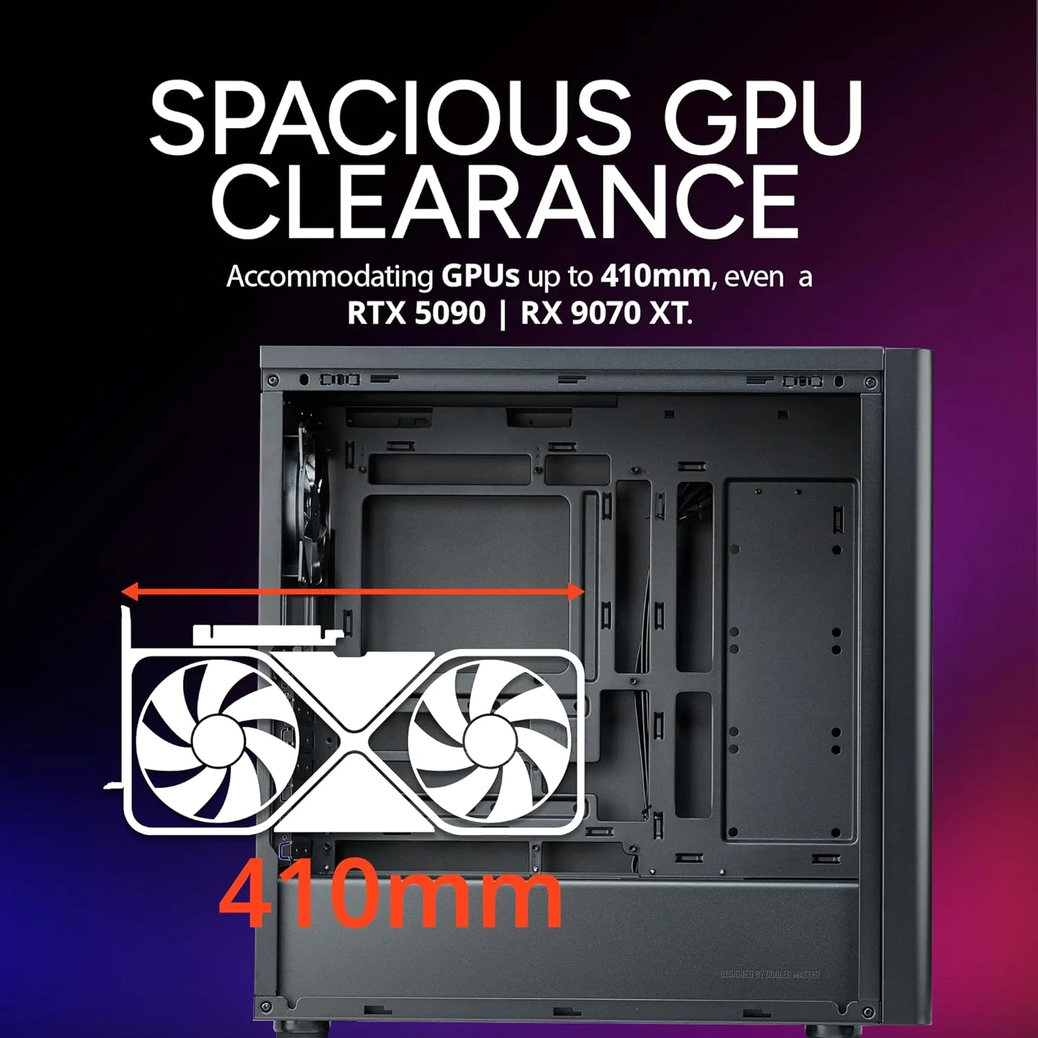 Caixa de PC Cooler Master Elite 502 Lite Mid-Tower ATX - Imagem 3