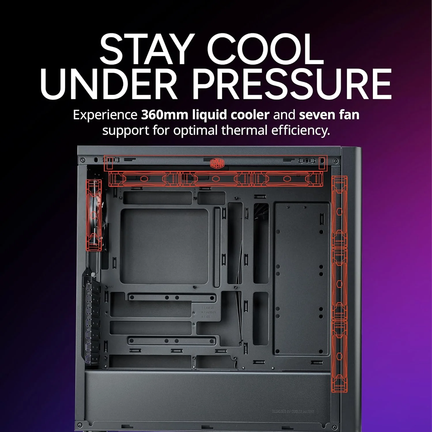 Caixa de PC Cooler Master Elite 502 Lite Mid-Tower ATX - Imagem 4