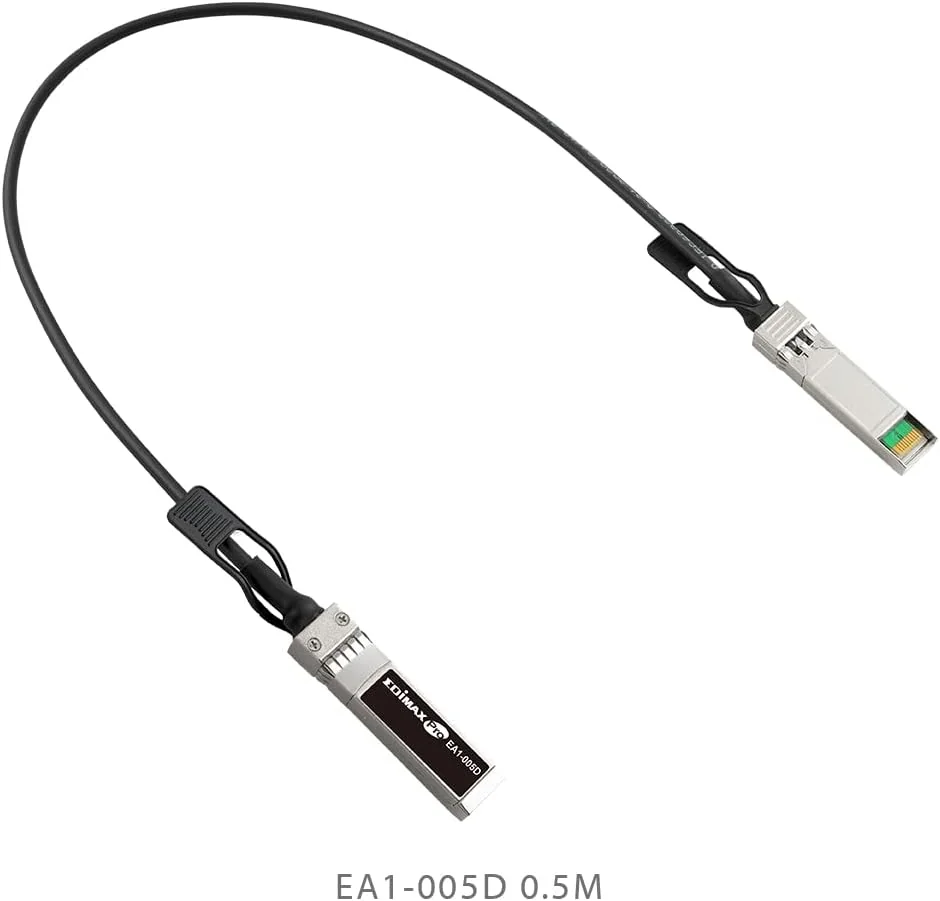 Cabo DAC SFP+ Edimax EA1-005D 0.5m Direct Attached 10GBase para módulos SFP+ - Imagem 2