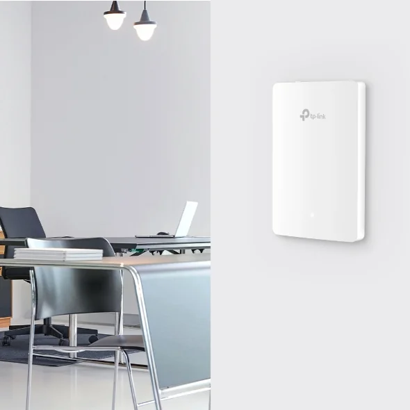Pack 5 Pontos de Acesso Wi-Fi 6 TP-Link Omada EAP615-Wall AX1800 Dual-Band PoE Parede - Imagem 4