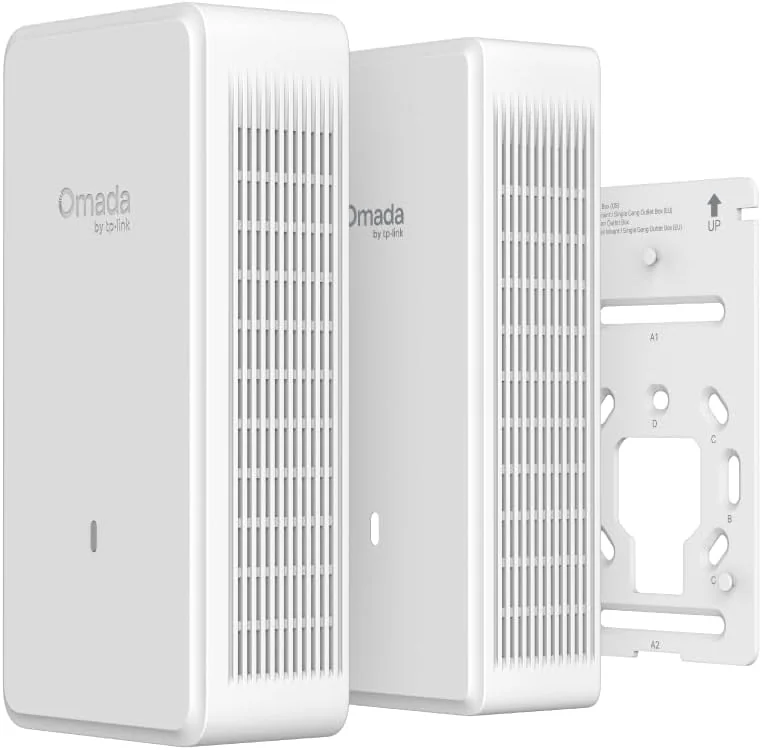 Access Point de Parede TP-Link Omada BE9300 Tri-Band Wi-Fi 7