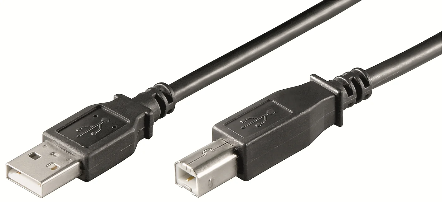 Cabo USB 2.0 Ewent EC1005 tipo A macho para B macho 3m preto