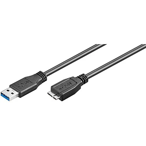 Cabo USB 3.0 Ewent EC1015 USB-A para Micro-USB B 5Gbps 1m Preto