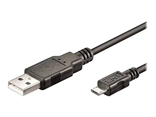 Cabo USB-A para Micro-USB A 0,5m USB 2.0 Ewent EC1018 Preto
